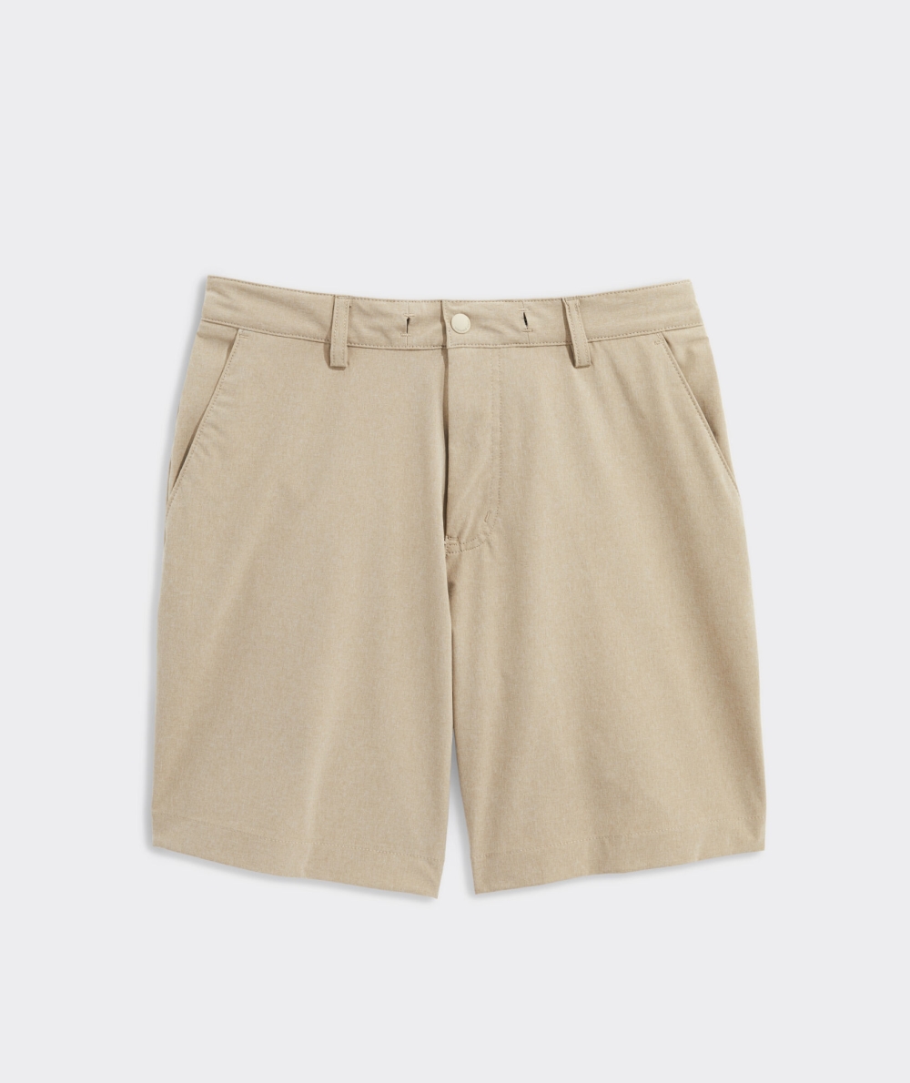 Bermudas Vineyard Vines 8 Inch Offshore Shorts Kaki | 201536TQA