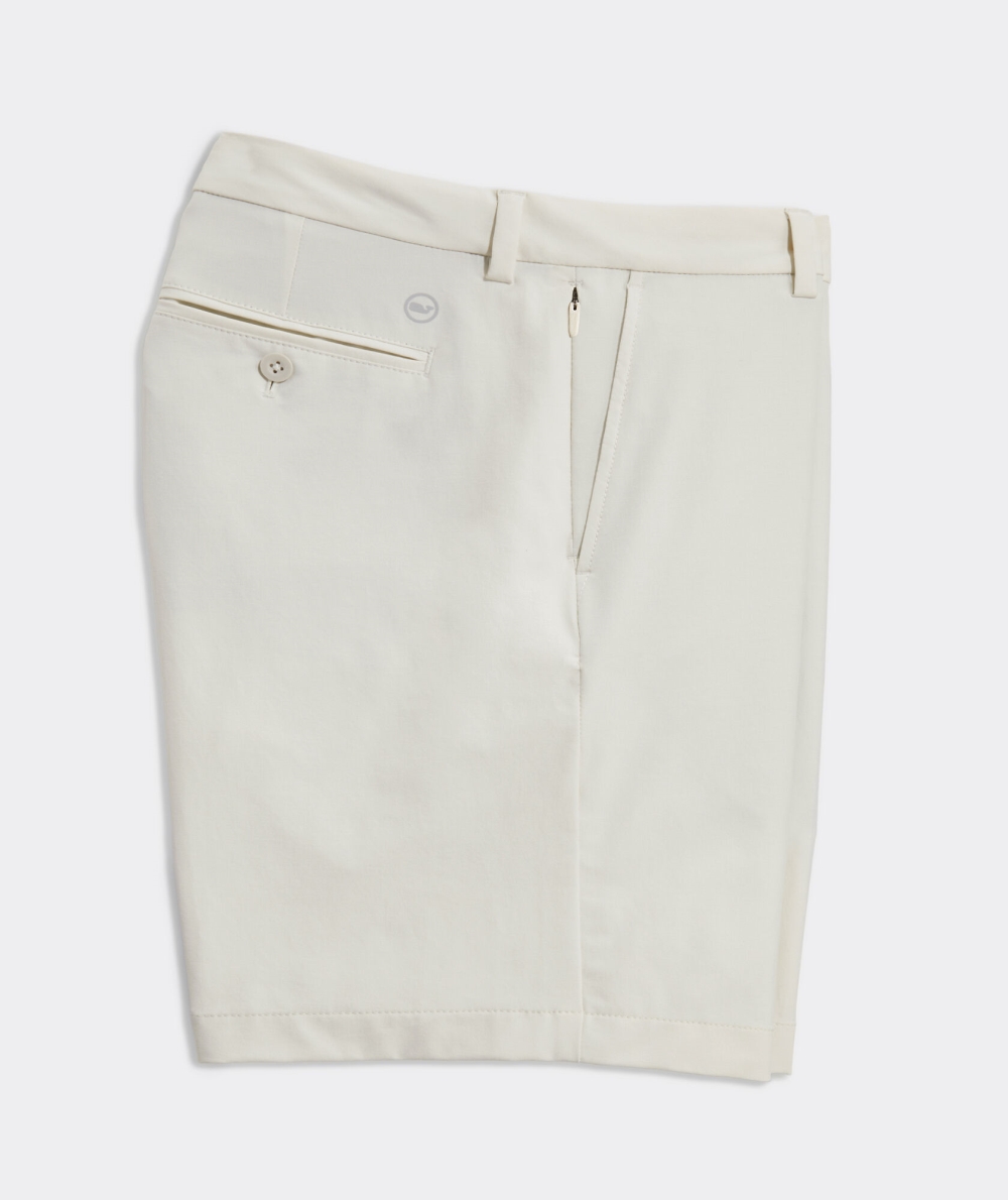 Bermudas Vineyard Vines 9 Inch On-The-Go Shorts Grises | 135027ECR