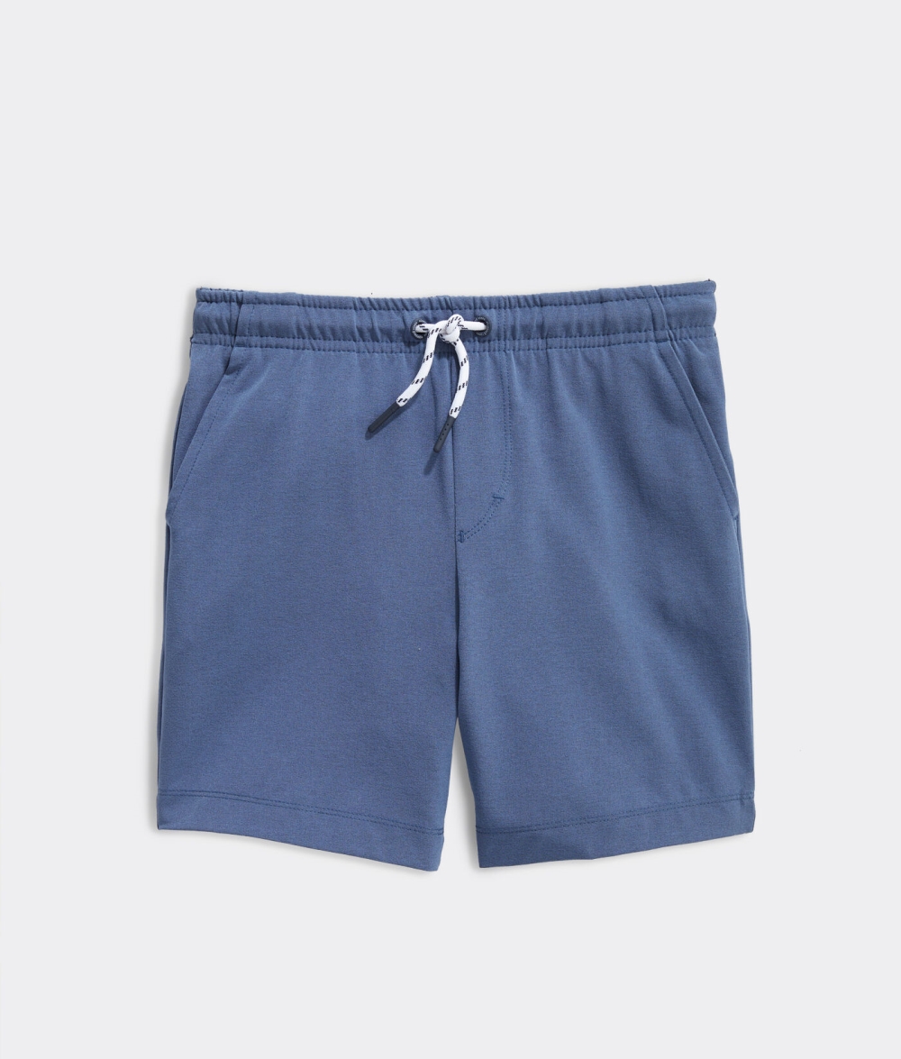 Bermudas Vineyard Vines Boys Performance Jetty Shorts Azules | 078653ZNF