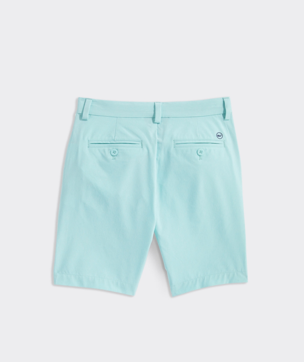 Bermudas Vineyard Vines On-The-Go Shorts Azules | 845170BVI