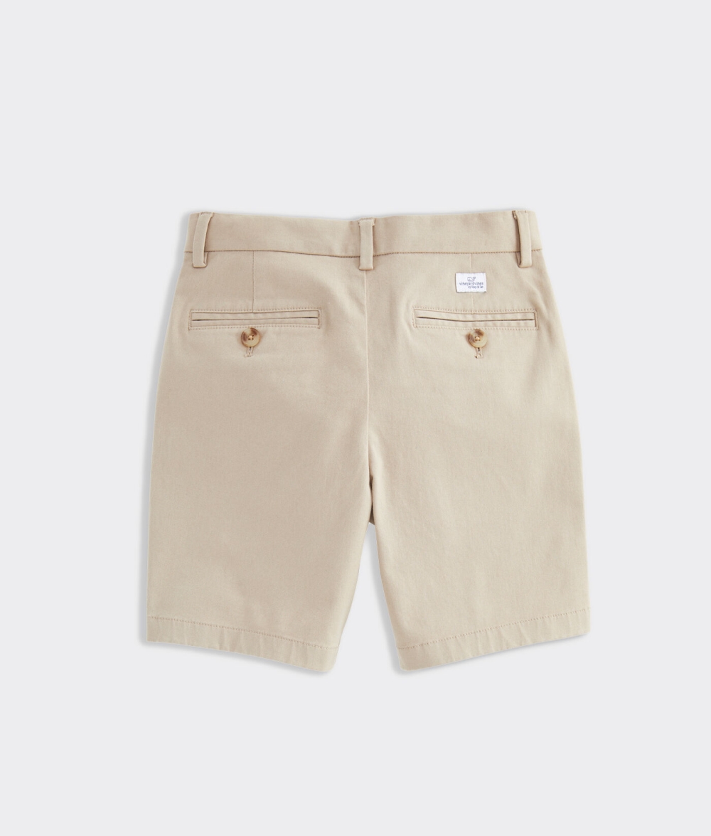 Bermudas Vineyard Vines Stretch Breaker Shorts Kaki | 358094TMQ