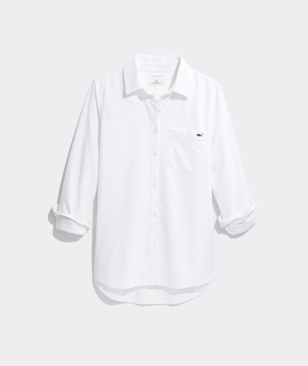 Camisas Vineyard Vines Chilmark Relaxed Oxford Button Down Blancos | 601238MGT