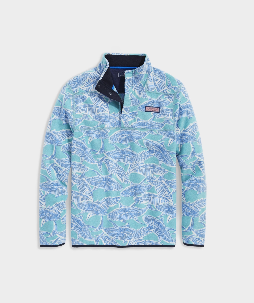 Camisas Vineyard Vines Harbor Fleece Shep Shirt Turquesa Claro | 154762OUJ