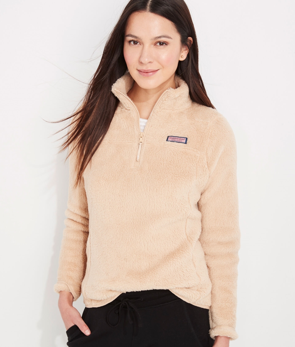 Camisas Vineyard Vines Plush Teddy Classic Shep Shirt Cappuccino | 604329ZAL