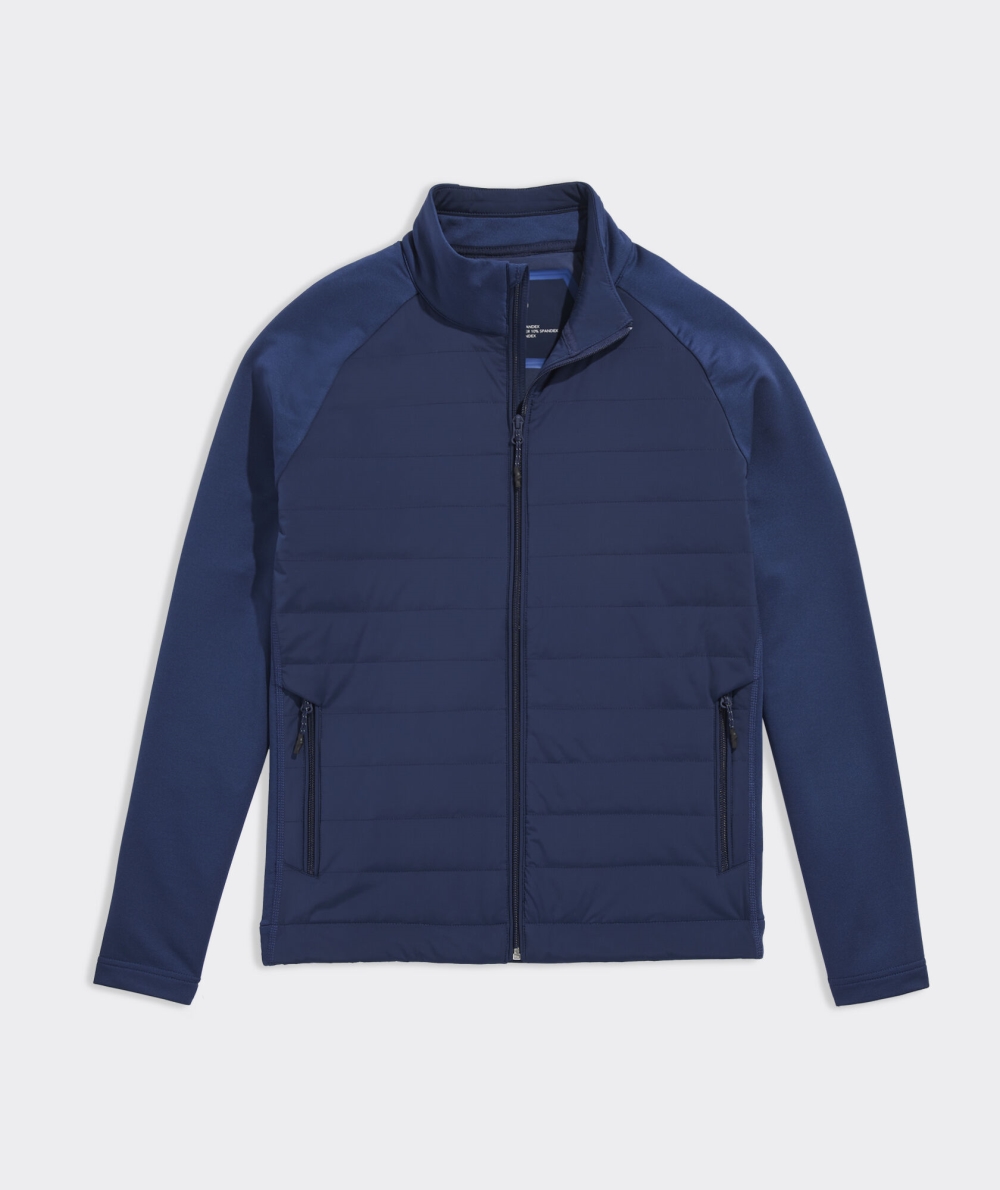 Chaquetas Vineyard Vines Ghost Tree Híbrido Jacket Azul Marino | 473952DNI