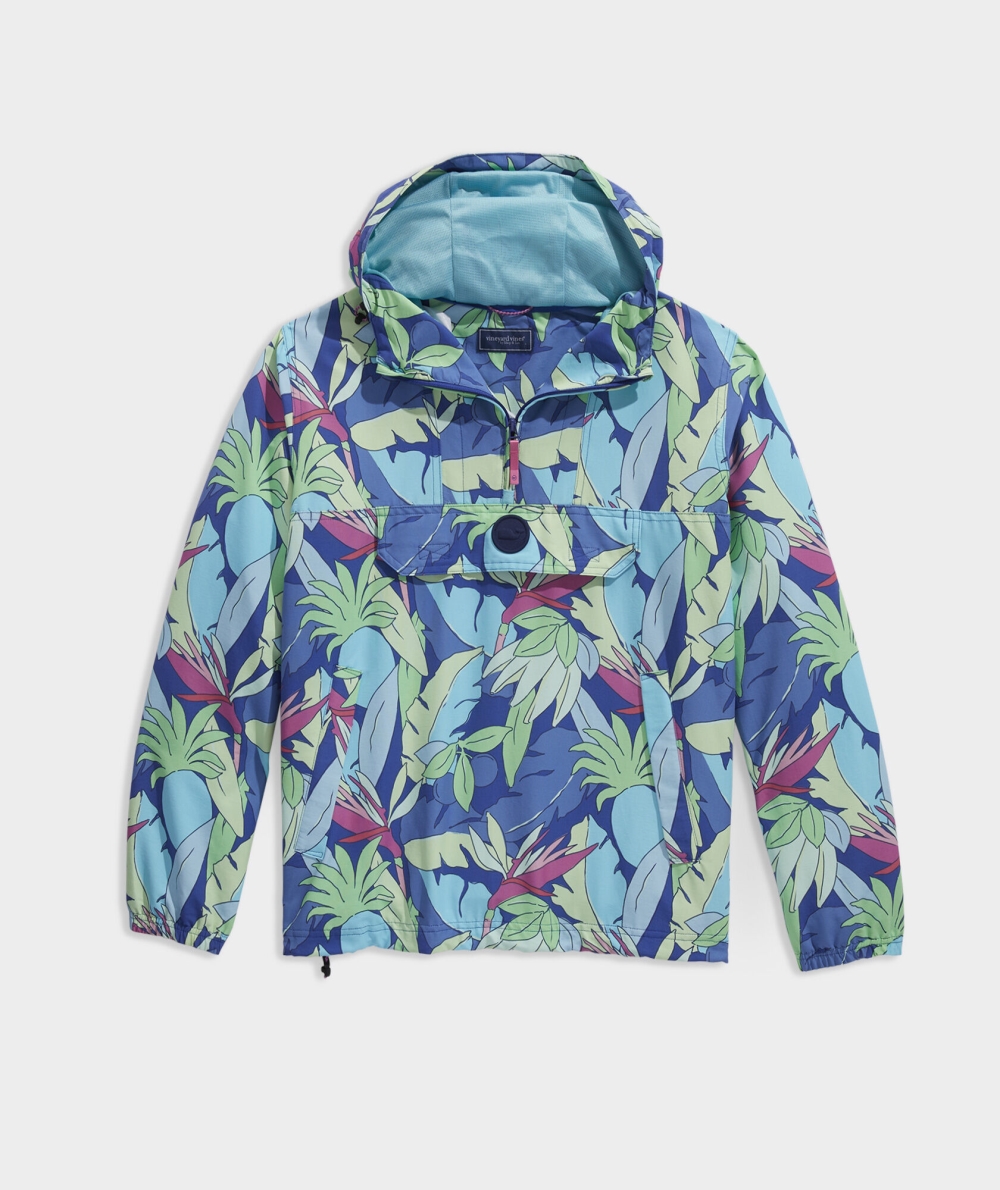 Chaquetas Vineyard Vines La Palmeraie Island Anorak Azules | 749285VMB