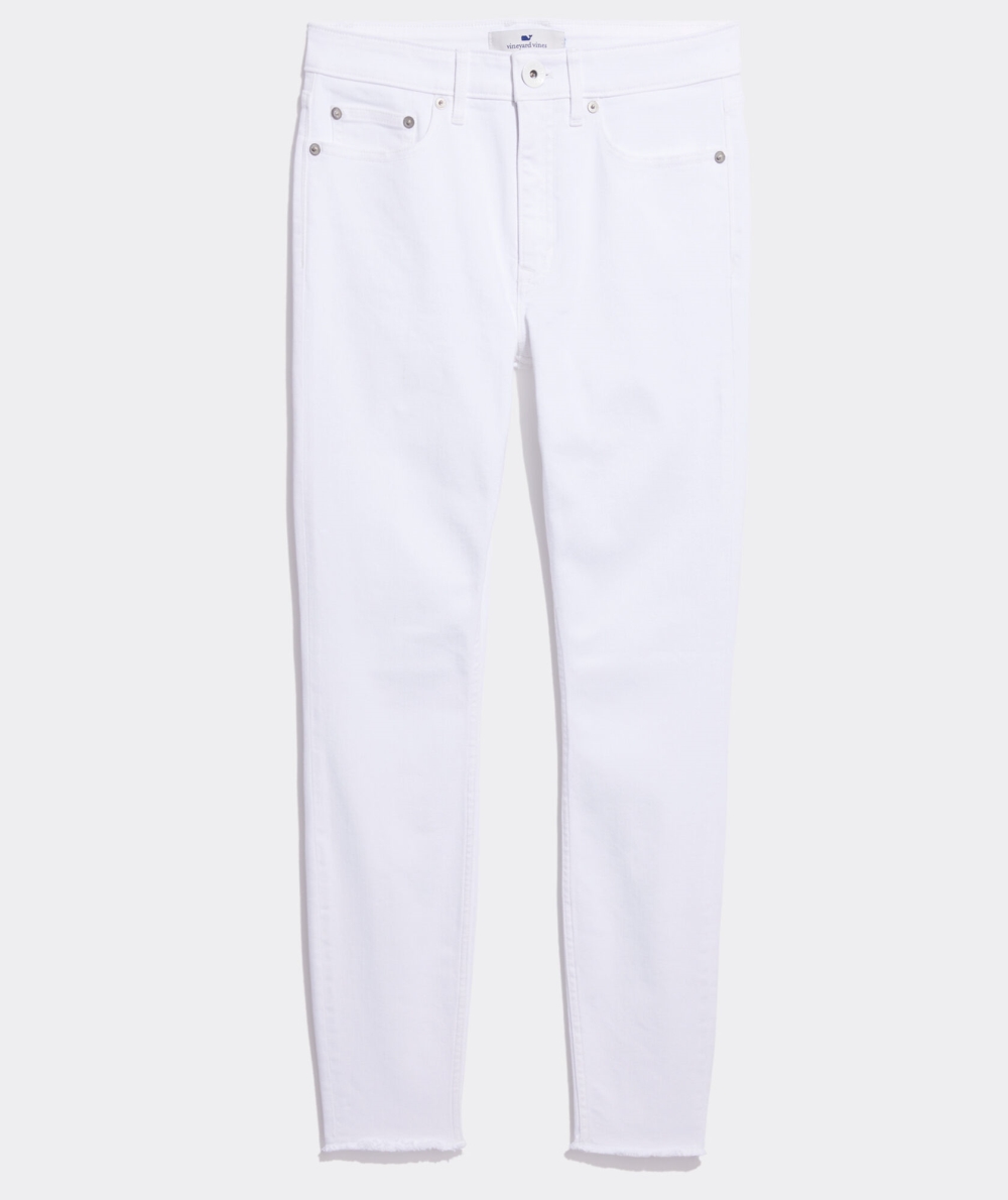 Jeans Vineyard Vines Flaco White Jamie Jeans Blancos | 891543SED