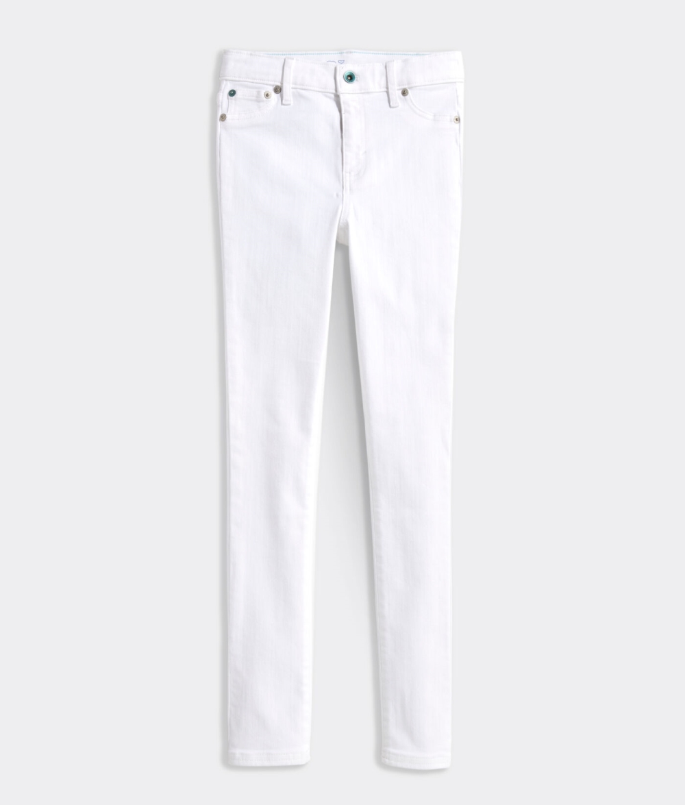 Jeans Vineyard Vines Girls White Jeans Blancos | 974801XOC