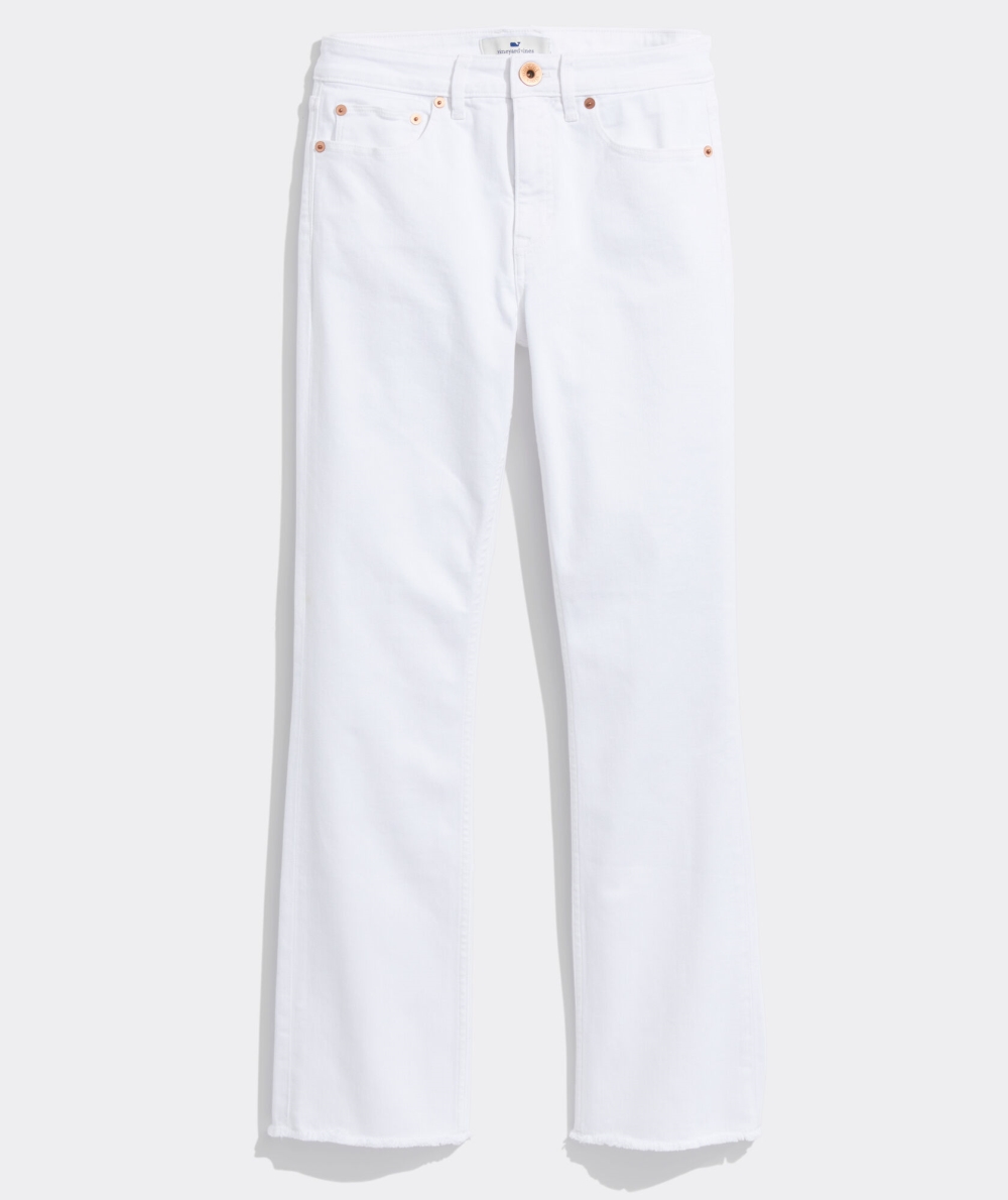 Jeans Vineyard Vines Kick Flare White Jamie Jeans Blancos | 751649ZOM