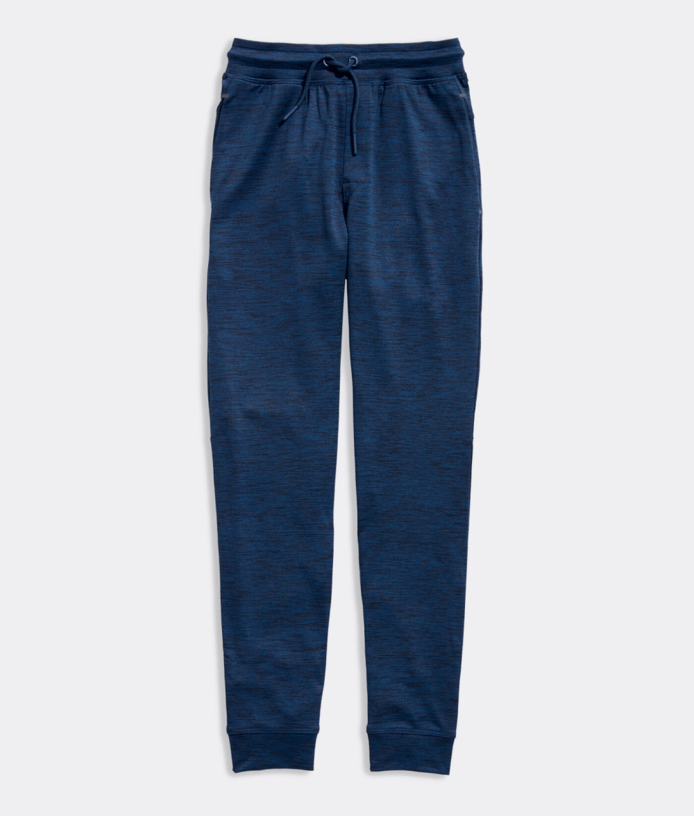 Joggers Vineyard Vines Heather Performance Joggers Azules | 014672CWA