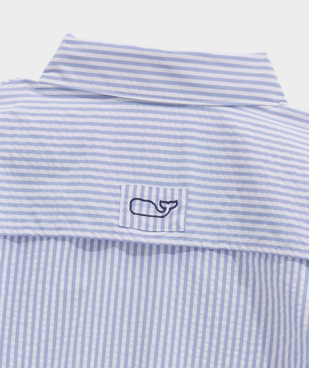 Nadar Vineyard Vines Harbor Coverup Azules Blancos | 864902EWO