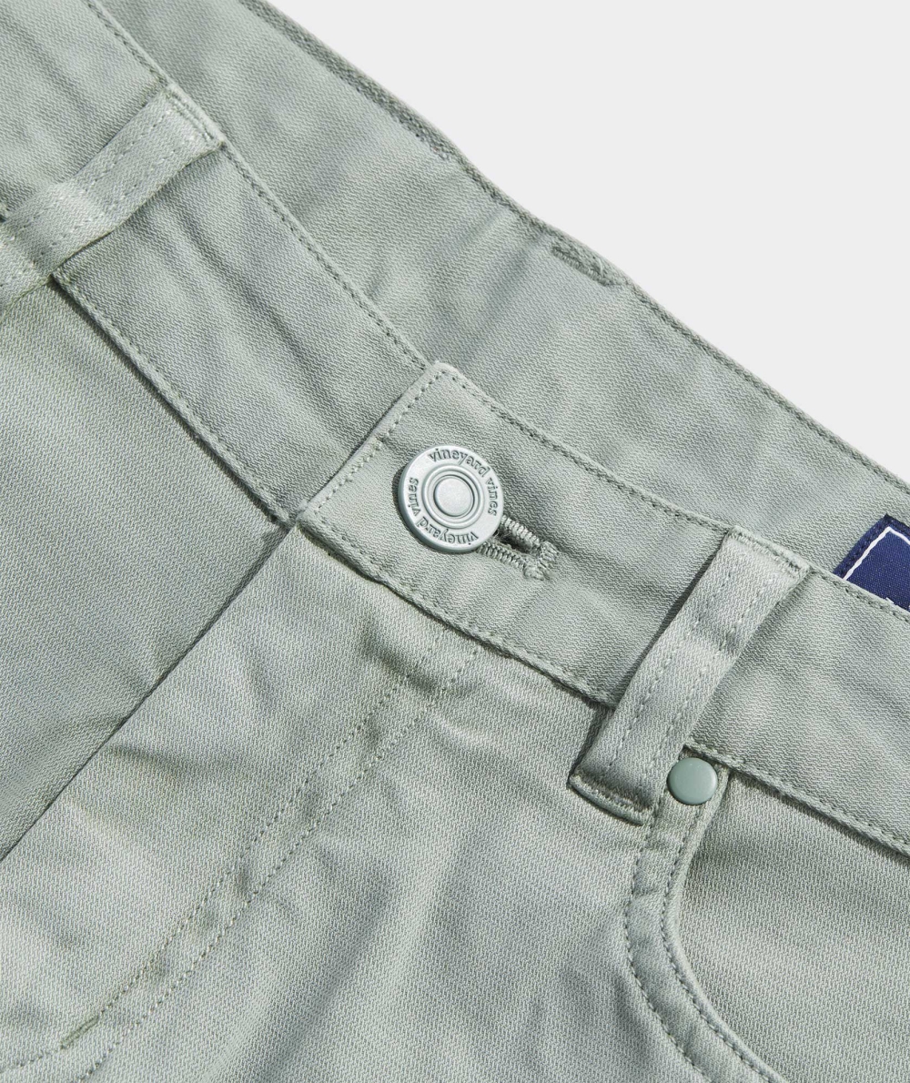 Pantalones Vineyard Vines Boys Broken Twill 5-Pocket Pants Verde Oliva | 154792AQX