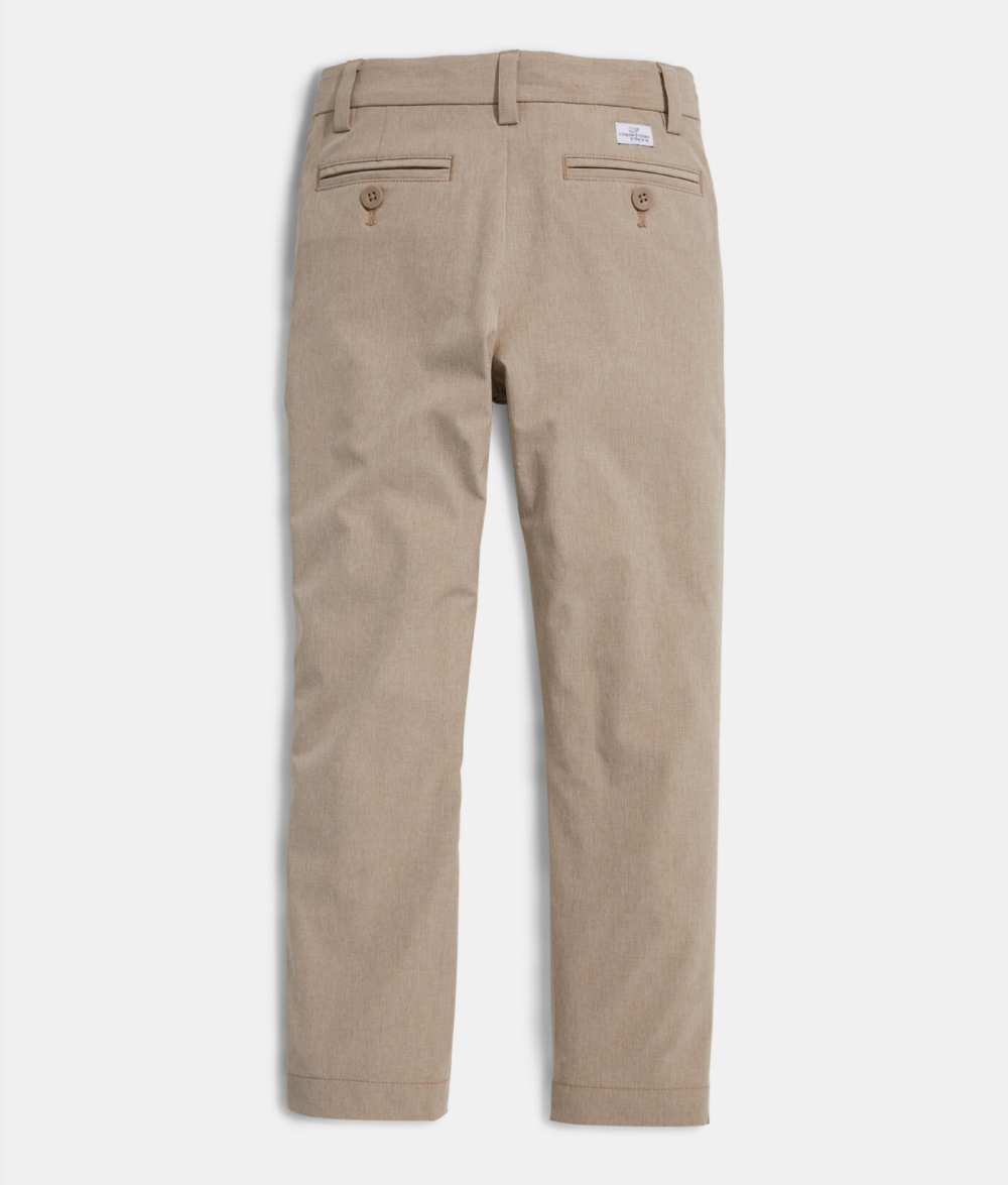 Pantalones Vineyard Vines Boys Performance Breaker Pants Kaki | 506237RWM