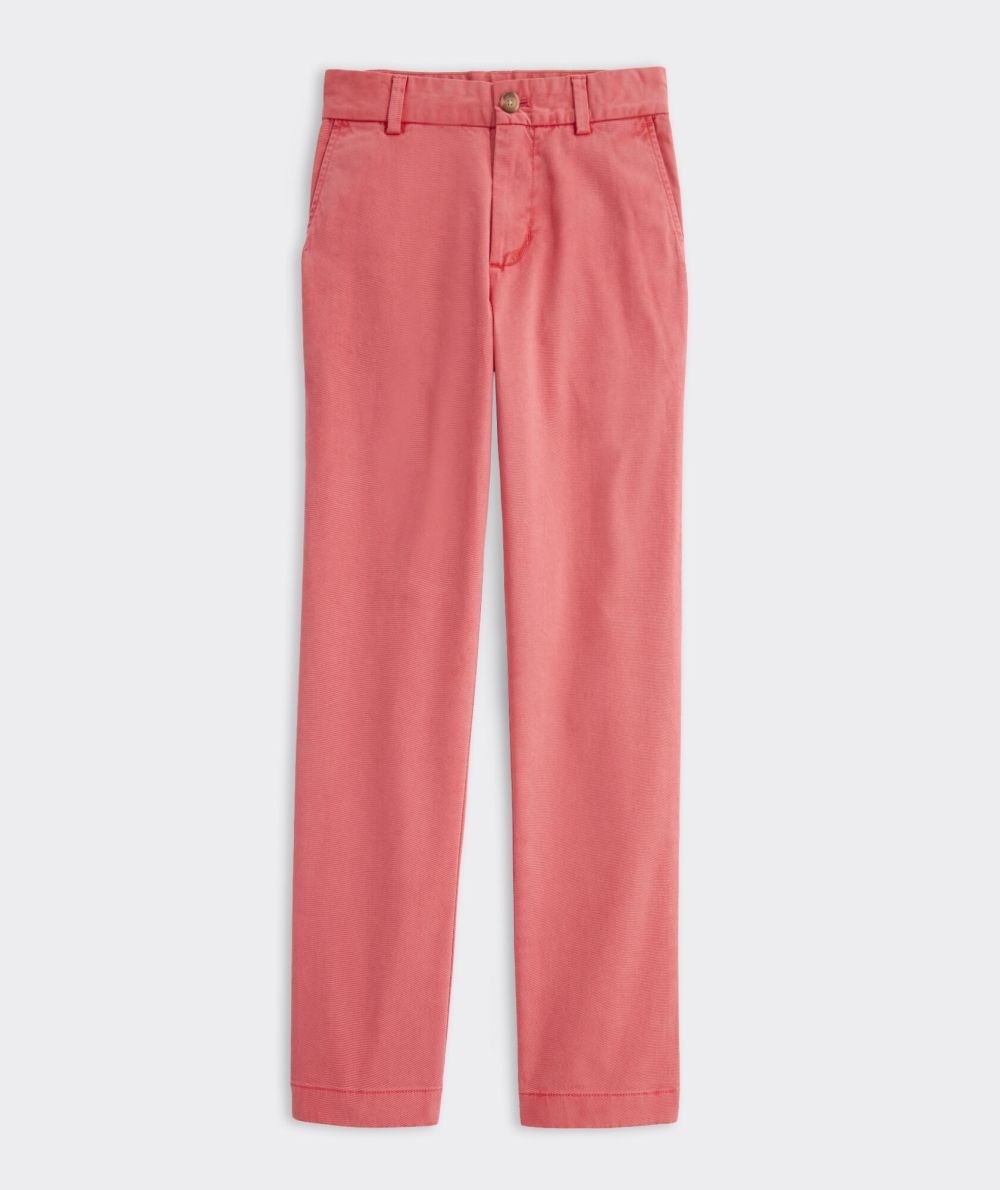 Pantalones Vineyard Vines Breaker Pants Rojos | 461092KTG