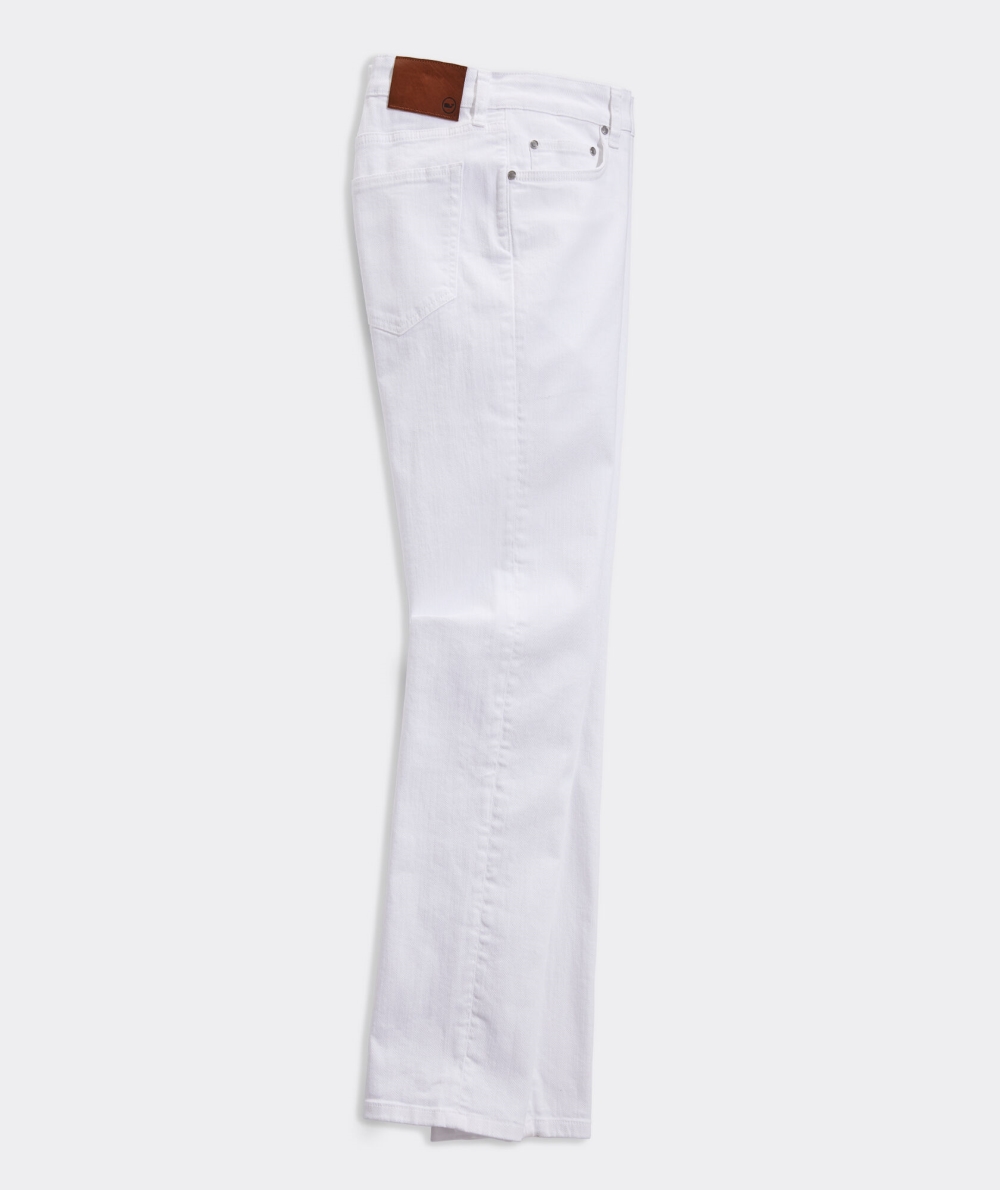 Pantalones Vineyard Vines Island 5-Pocket Pants Blancos | 870149YLC