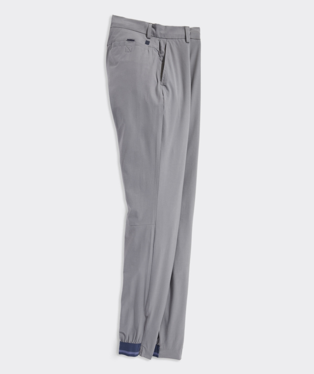 Pantalones Vineyard Vines On-The-Go Híbrido Pants Grises | 623154LDR