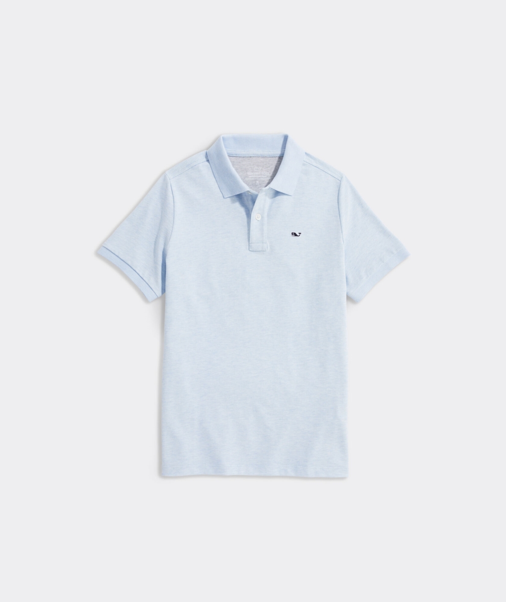 Polos Vineyard Vines Edgartown Pique Polo Azules | 907624HEW