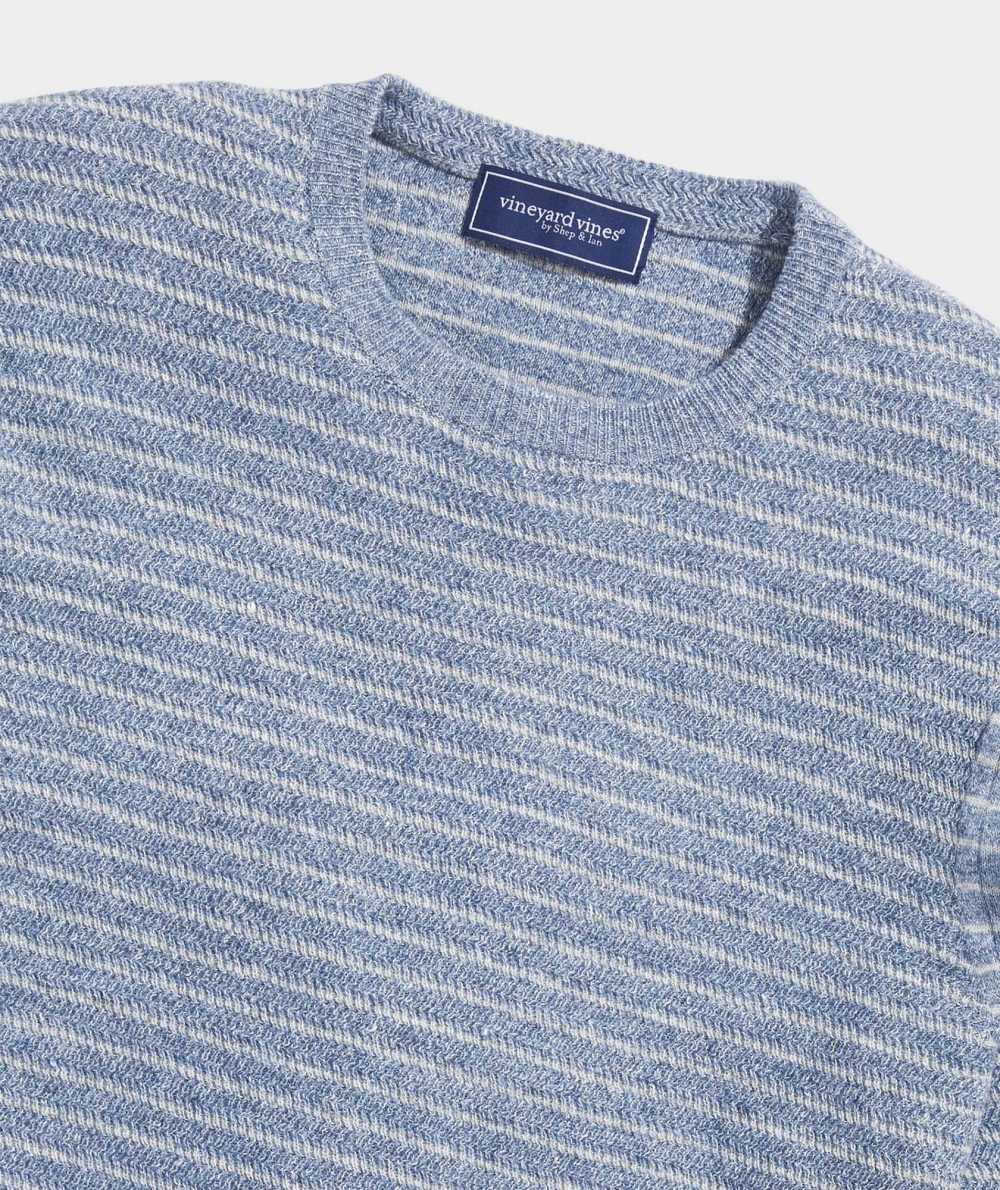 Suéteres Vineyard Vines Cashmere Blend Crewneck Sueter Ocean Splash | 709841CLO