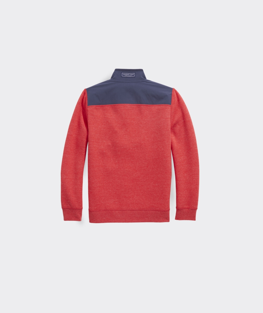 Suéteres Vineyard Vines Sherpa Fleece SuperShep™ Rojos | 175380GPH