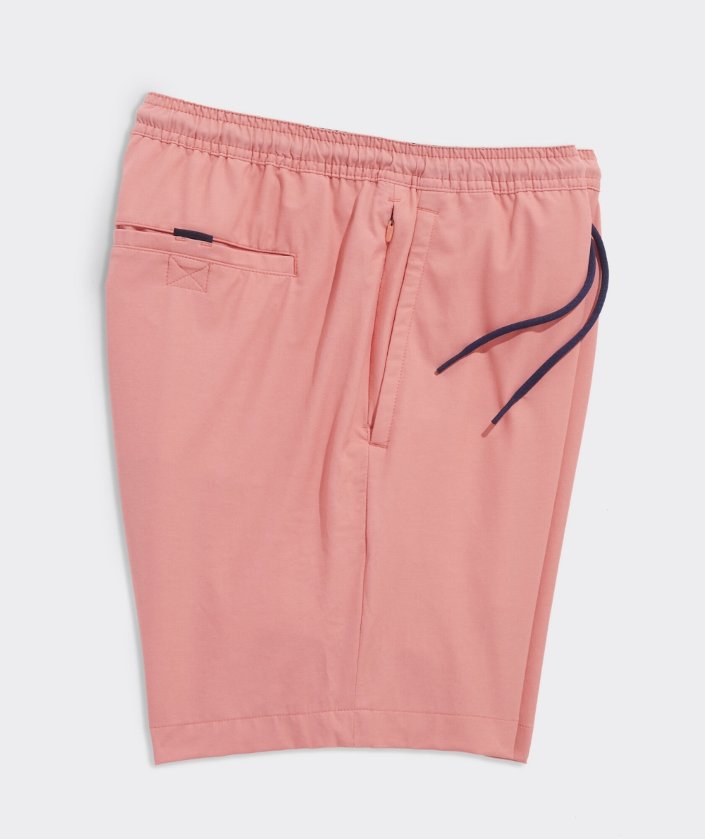 Trajes De Baño Vineyard Vines 7 Inch Forro Híbrido Shorts Mai Tai | 658091IJZ