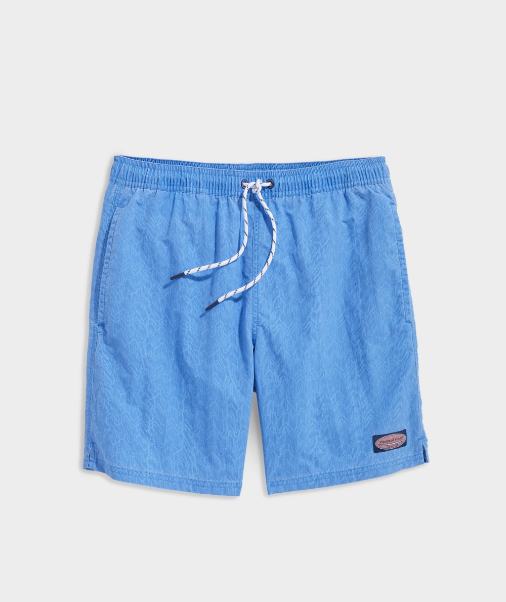 Trajes De Baño Vineyard Vines 7 Inch Island Trunks Azules | 591087MWJ