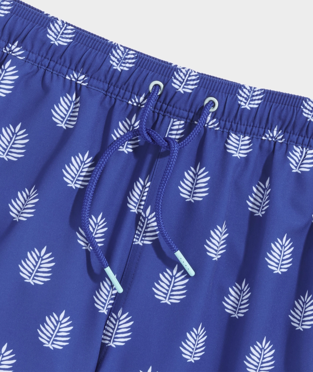 Trajes De Baño Vineyard Vines 7 Inch Printed Chappy Trunks Azules | 349150KNR