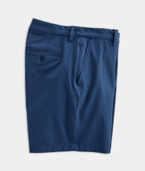 Bermudas Vineyard Vines 7 Inch On-The-Go Shorts Azules | 170653MKC