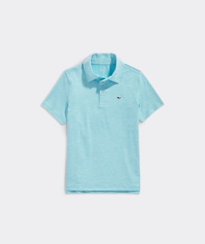 Polos Vineyard Vines St. Jean Stripe Sankaty Polo Blancos | 972160EZC