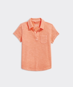 Tees Vineyard Vines Surf Polo Neon Sunset | 625109QYA