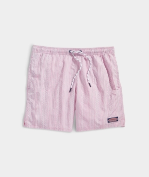 Trajes De Baño Vineyard Vines 7 Inch Island Trunks Rosas | 128570ZRS