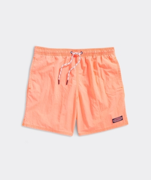 Trajes De Baño Vineyard Vines 7 Inch Island Trunks Azules | 704681QDL