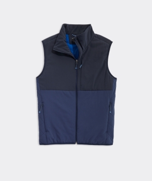 Vests Vineyard Vines Marine Air Vest Azul Marino | 910368VIU