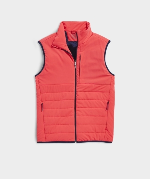 Vests Vineyard Vines Marine Air Vest Rojos | 794581NEF